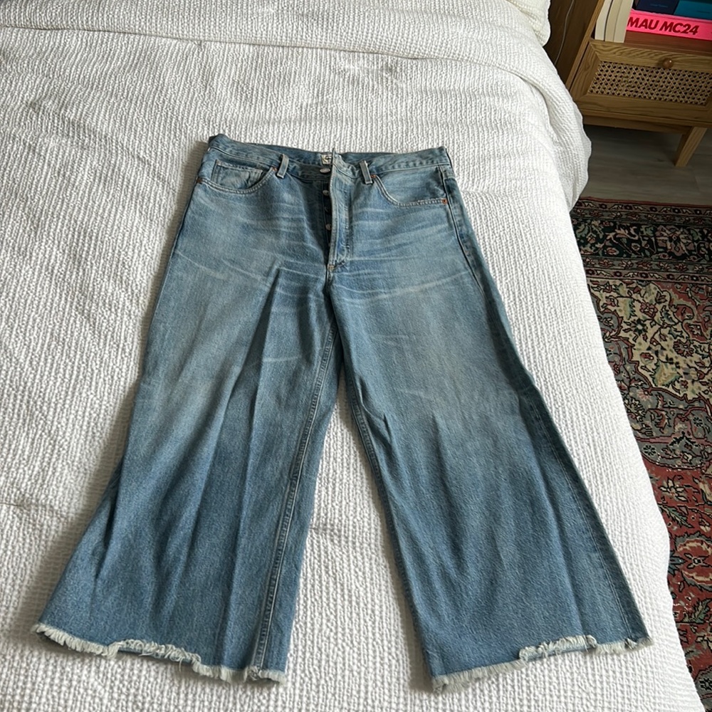 Citizen of humanity Emma high rise wide leg